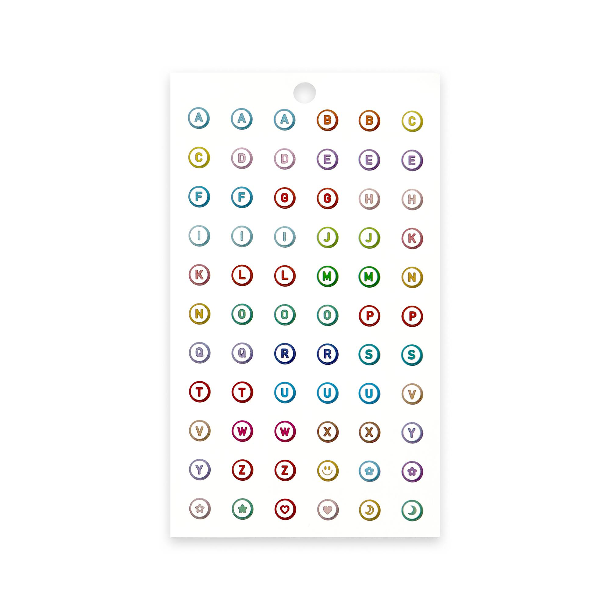 Colorful Beads Alphabet & Icon Stickers by Recollections™